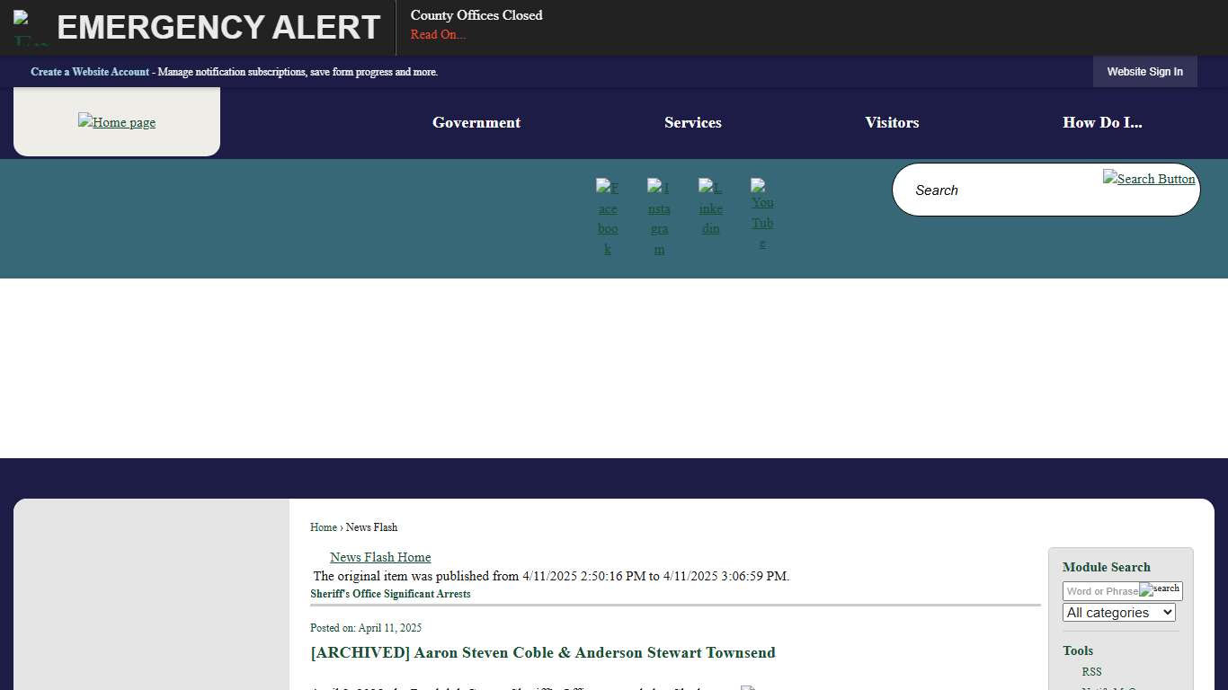 News Flash • Randolph County, NC • CivicEngage